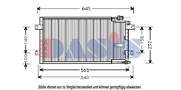 AKS DASIS Kondensaator,kliimaseade 112090N